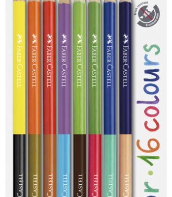 FABER-CASTELL kleurpotlood Bicolor, 8 stuks op blister