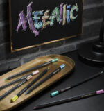 FABER-CASTELL driehoekige kleurpotloden Black Edition, 12 stuks in etui