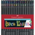 FABER-CASTELL driehoekige kleurpotloden Black Edition, 36 in etui