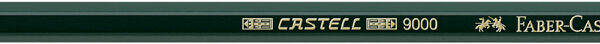 FABER-CASTELL potlood CASTELL 9000, HB, 2 mm