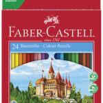 FABER-CASTELL zeshoekig kleurpotlood CASTLE, 24 stuks in doosje
