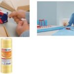 tesa plakband standaard, transparant, 15 mm x 33 m