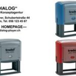 trodat reserve stempelkussen 6/4926, rood, dubbelpak