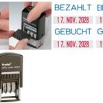 trodat reserve stempelkussen 6/4850, zwart, dubbelpak