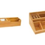 WEDO bureaustandaard, van bamboe, schuin