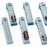 WEDO tel-munthouder voor 20 cent, lichtgrijs