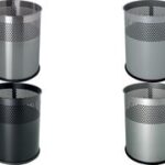 swirl afvalzak, met draaggreep, wit, 35 liter