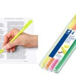 STAEDTLER Tekstmarker ´triplus Tekstsurfer´, 4 in etui