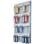 DURABLE Sleutelbord KEY BOARD 24, voor 24 sleutels, grijs