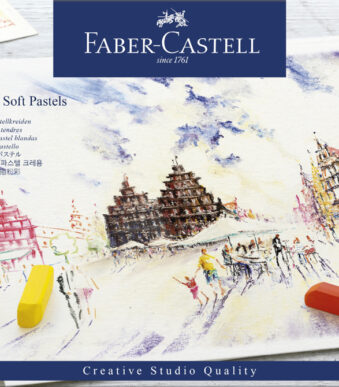 FABER-CASTELL softpastelkrijt STUDIO QUALITY, 72 stuks in etui