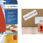 HERMA verzendetiketten SPECIAL, 50 x 142 mm, 25 vel A4, permanent, wit