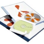 DURABLE Zelfklevende insteekhoes CD/DVD FIX, PP, transparant