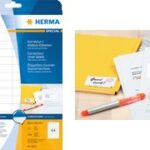 HERMA correctie-/afdek-etiketten SPECIAL, permanent, 25 vel a4, 97,0 x 42,3 mm, wit