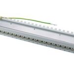 Telegärtner 19´ Patch Panel, Cat. 6A(diep), 24 x RJ45