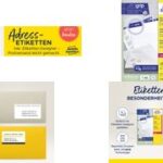 AVERY QuickPEEL adresetiketten, 99,1 x 33,9 mm, 40 vel A4, permanent, wit