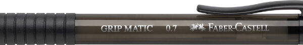 FABER-CASTELL vulpotlood GRIP MATIC 1377, zwart