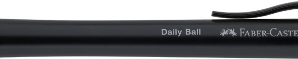 FABER-CASTELL drukbalpen DAILY BALL, zwart