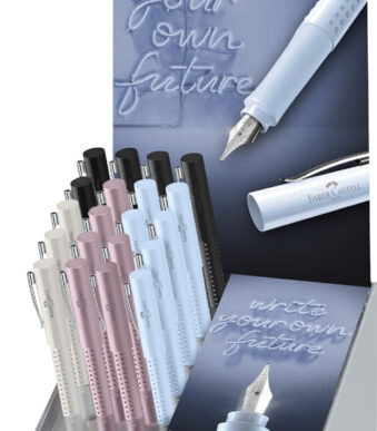 FABER-CASTELL vulpen GRIP 2010 M, in display