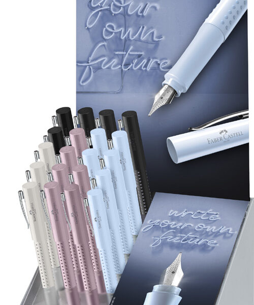FABER-CASTELL vulpen GRIP 2010 M, in display