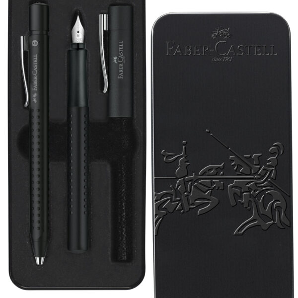 FABER-CASTELL pennenset GRIP 2011, zwart