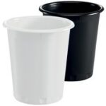 DURABLE prullenbak BASIC, kunststof, 13 liter, zwart