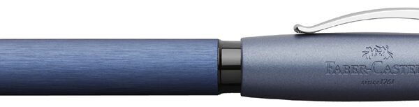 FABER-CASTELL vulpen Essentio aluminium, blauw, M