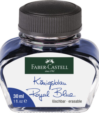 FABER-CASTELL inkt in glas, koningsblauw, inhoud: 30 ml