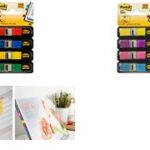 Post-it kleefstrips Index Mini, 11,9 x 43,2 mm, 4-kleurig