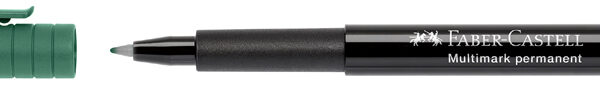 FABER-CASTELL permanent-marker MULTIMARK F, groen
