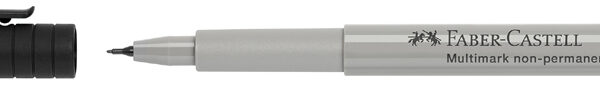 FABER-CASTELL Non-permanent-marker MULTIMARK S, zwart
