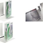 LEITZ presentatie-ringband, A4 extra breed, wit, rug 44 mm, 4-D-rings mechaniek