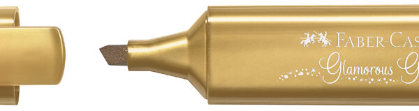 FABER-CASTELL tekstmarker TEXTLINER 46 METALLIC, goud