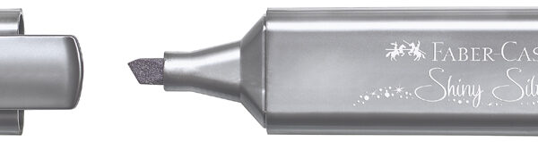 FABER-CASTELL tekstmarker TEXTLINER 46 METALLIC, zilver