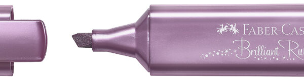 FABER-CASTELL tekstmarker TEXTLINER 46 METALLIC, robijnrood