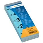 HERMA nummerblock, zelfklevend, 28 x 56 mm, geel