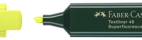 FABER-CASTELL tekstmarker TEXTLINER 48 REFILL, geel