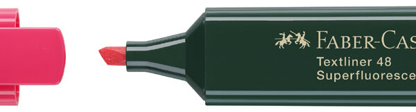 FABER-CASTELL tekstmarker TEXTLINER 48 REFILL, rood