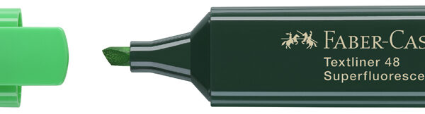 FABER-CASTELL tekstmarker TEXTLINER 48 REFILL, groen