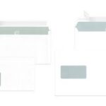 MAILmedia envelop 162x229 mm, 90 g/m2, venster li. 45x90 mm, zelfkl., 500 st