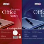 LANDRÉ registerpapier, DIN A3/DIN A4, geruit/rand