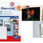 tesa Powerstrips schilderijhaken, wit, draagkracht: max. 1 kg