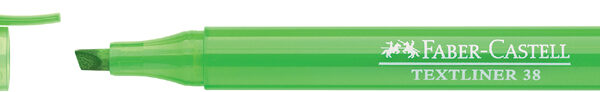 FABER-CASTELL tekstmarker TEXTLINER 38, groen