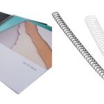 Fellowes draadbindrug / Wire-o, A4, 34 rings, 12 mm, zilver