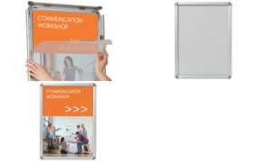 NOBO kliklijst Premium Plus, DIN A2, zilver