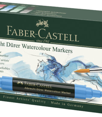 FABER-CASTELL Aquarelmarker ALBRECHT DÜRER, 5 stuks in etui