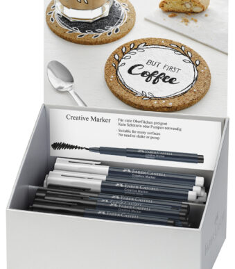 FABER-CASTELL Creative Marker, 50 stuks in toonbankdisplay