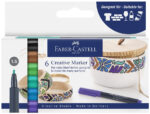 FABER-CASTELL Creative Marker, 6 stuks in etui 'Fairy forest'