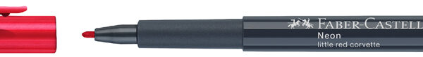 FABER-CASTELL neon marker, rood