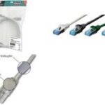 DIGITUS Patchkabel Premium, Cat. 5e, SF/UTP, 10,0 m, grijs