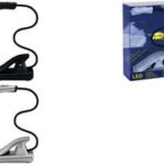 WEDO LED-leeslamp met clip, mobiel, 1 LED, zwart